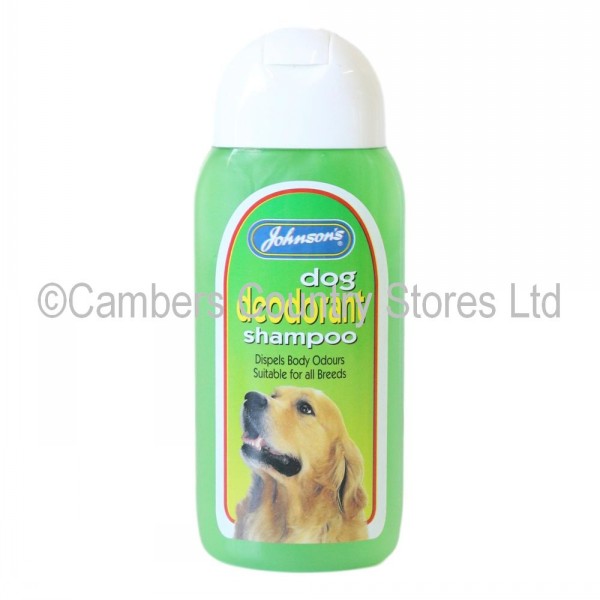 Johnsons Dog Shampoo Deodorant 200ml Cambers Country Store